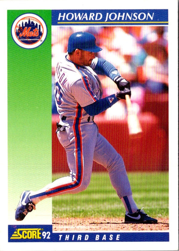 1992 Score Howard Johnson #550