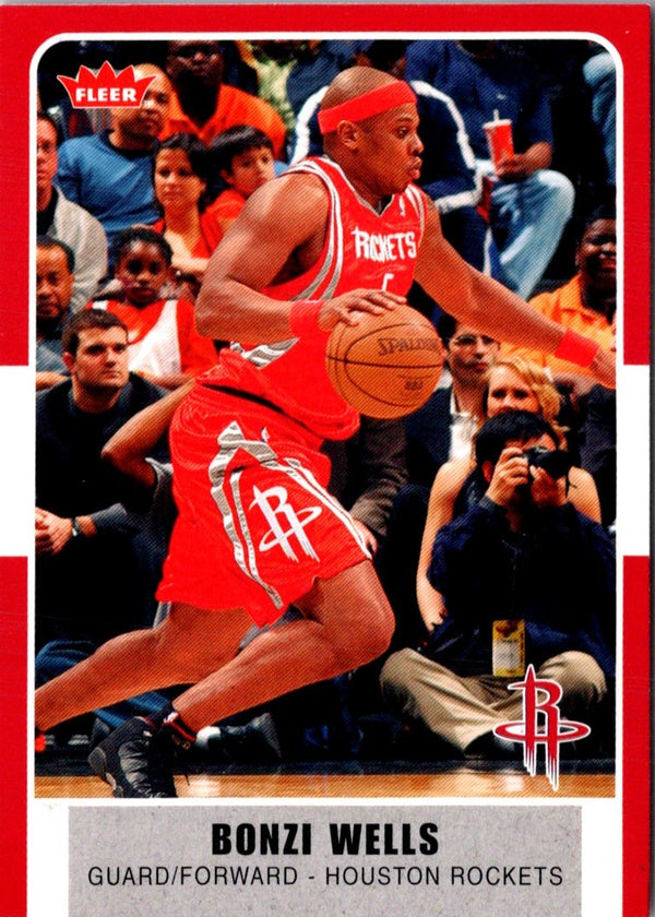 2007 Fleer Bonzi Wells #171