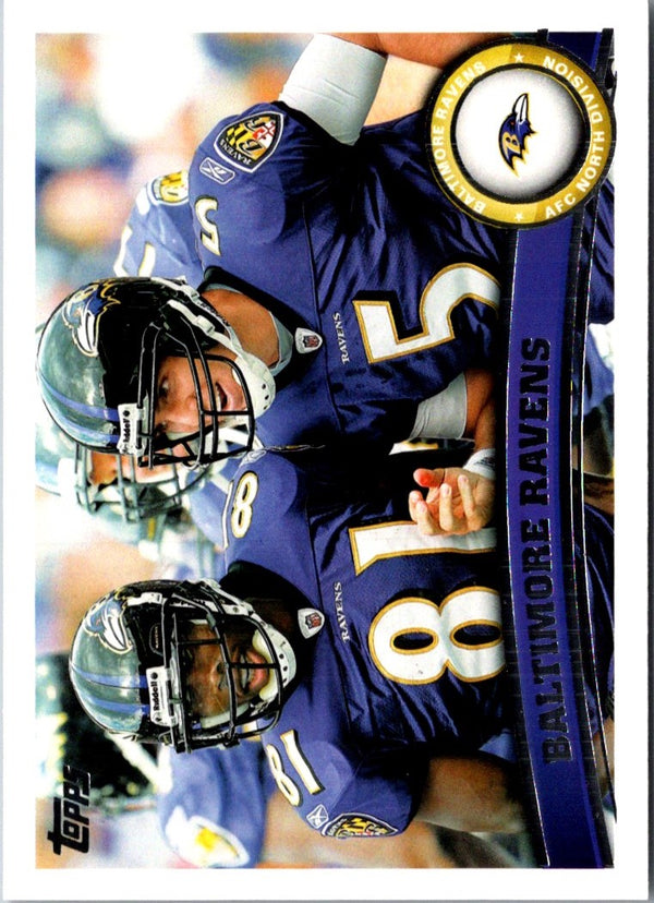 2011 Topps Baltimore Ravens (Joe Flacco/Anquan Boldin) #53