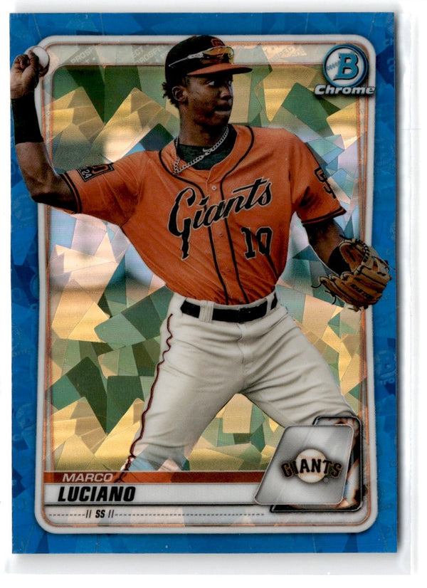 2020 Bowman Chrome Prospects Marco Luciano #BCP-103