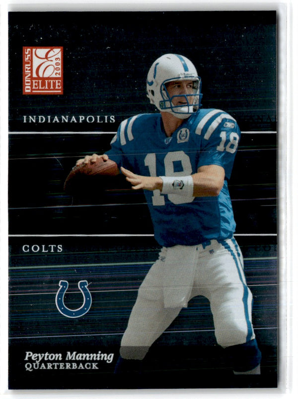 2003 Donruss Elite Peyton Manning #21