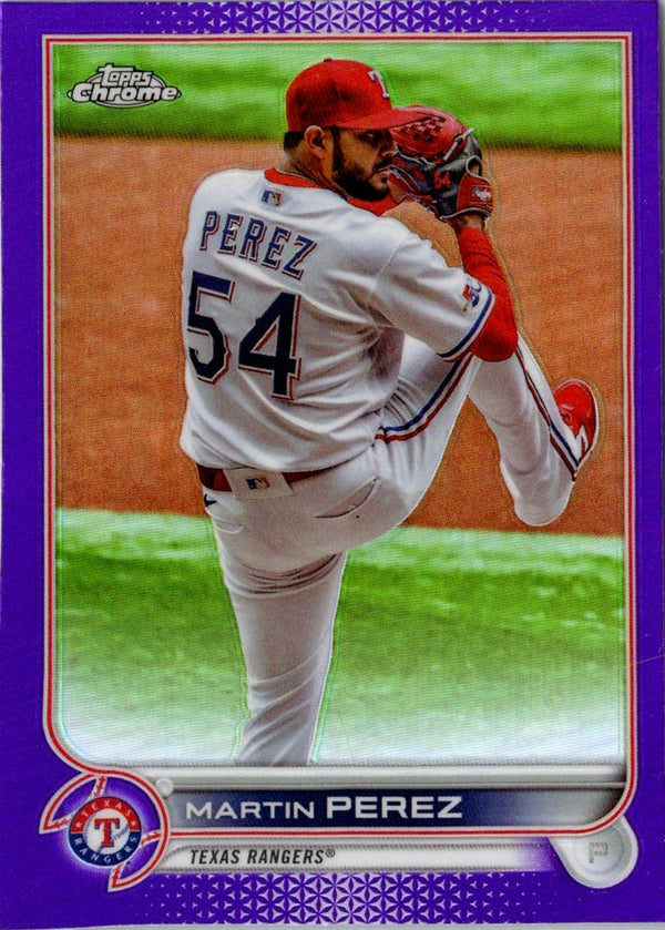 2021 Topps Chrome Martin Perez #62