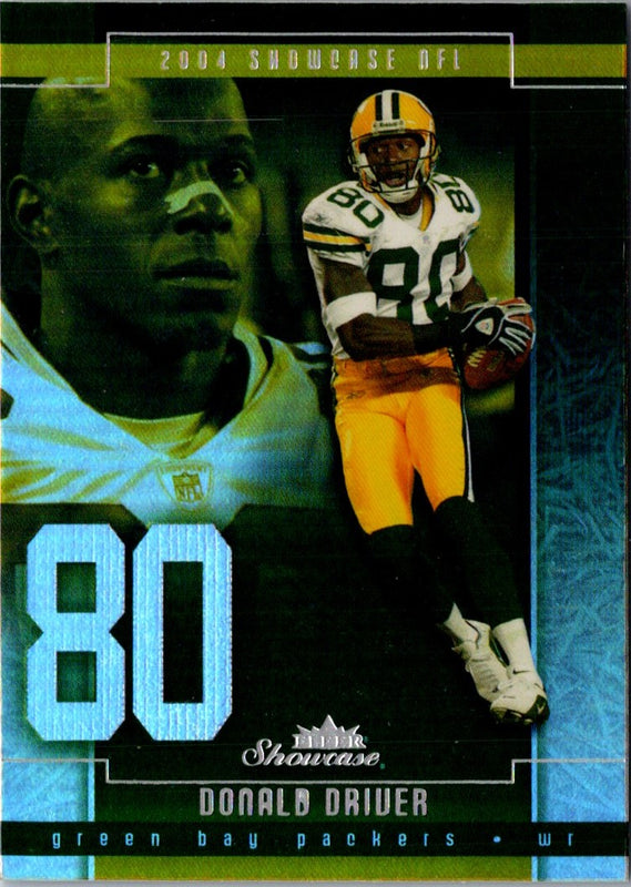 2004 Fleer Showcase Donald Driver #80