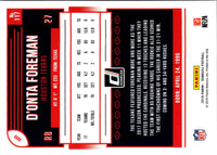 2018 Donruss D'Onta Foreman #117