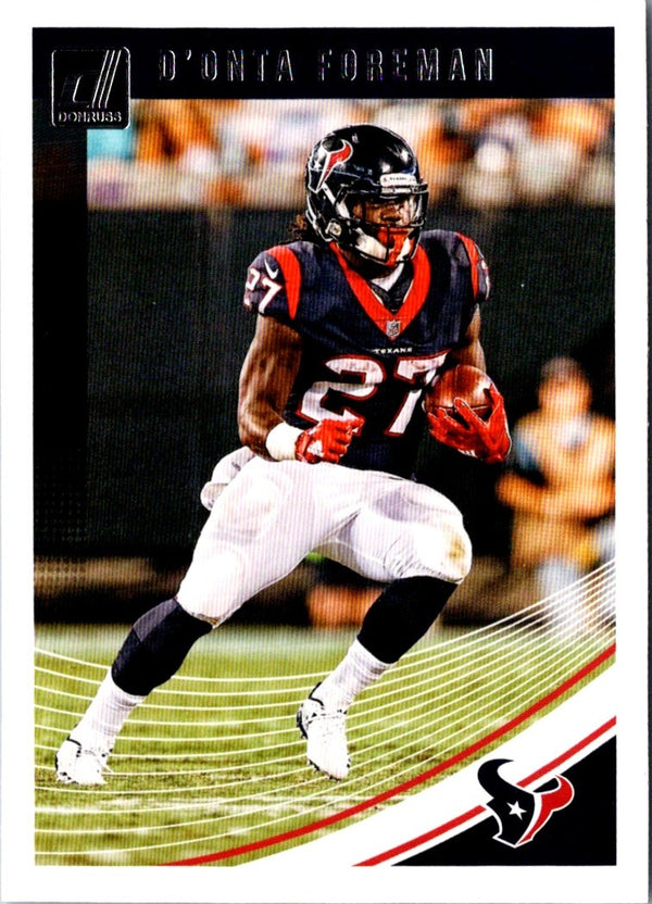 2018 Donruss D'Onta Foreman #117