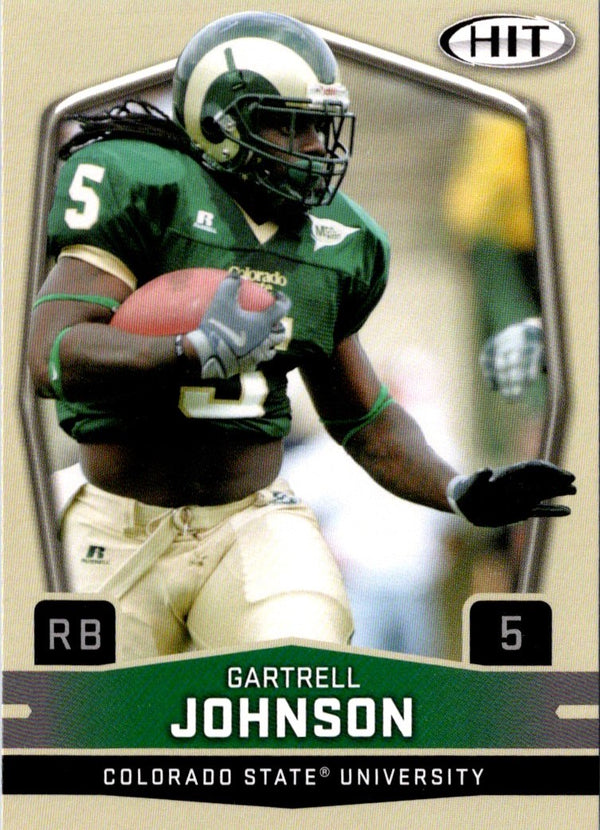 2009 SAGE HIT Glossy Gartrell Johnson #95