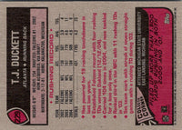 2005 Topps Heritage T.J. Duckett #229