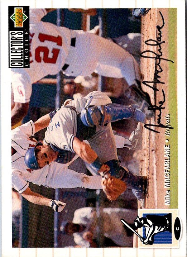 1994 Collector's Choice Gold Signature Mike Macfarlane #181