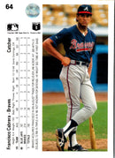 1990 Upper Deck Francisco Cabrera