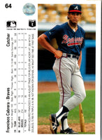 1990 Upper Deck Francisco Cabrera #64