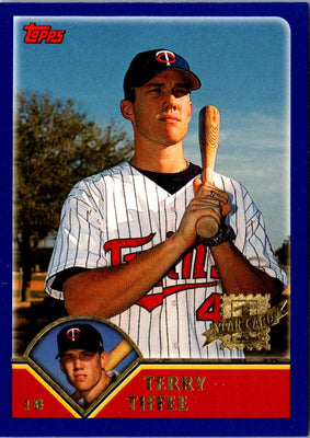 2003 Topps Terry Tiffee #310 Rookie