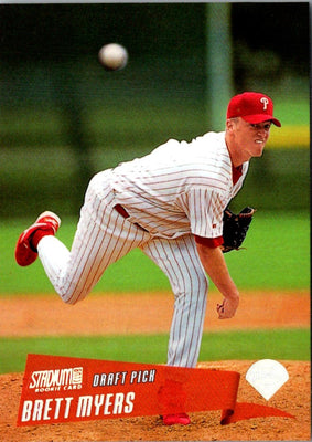2000 Stadium Club Brett Myers #236 Rookie