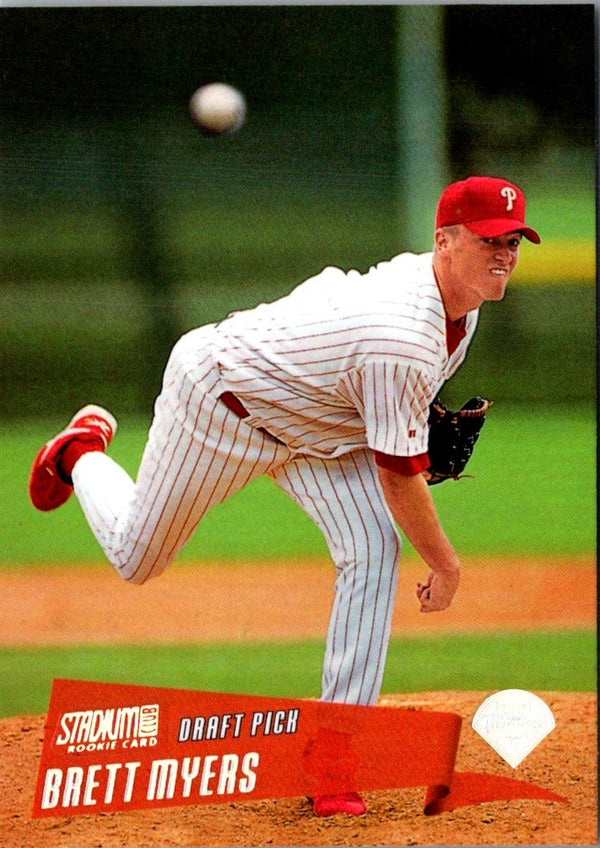 2000 Stadium Club Brett Myers #236 Rookie
