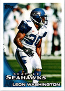 2010 Topps Leon Washington