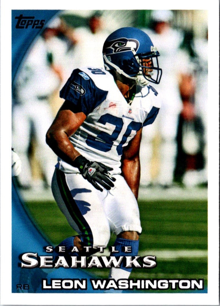 2010 Topps Leon Washington