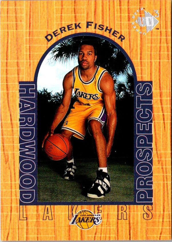 1996 Upper Deck UD3 Derek Fisher #16 Rookie