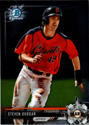 2017 Bowman Chrome Prospects Steven Duggar #BCP220