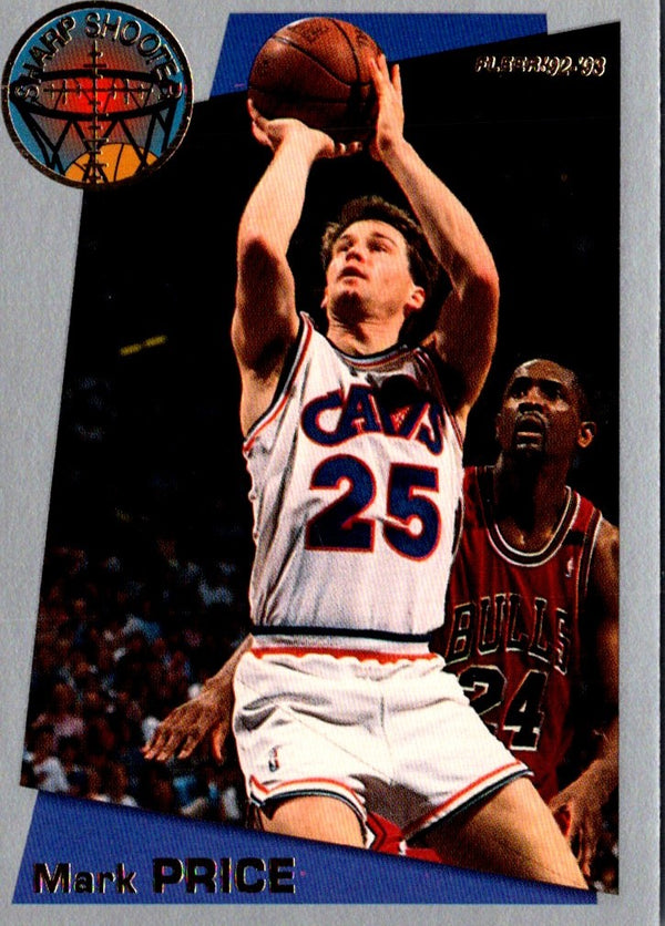 1992 Fleer Sharpshooters Mark Price #7