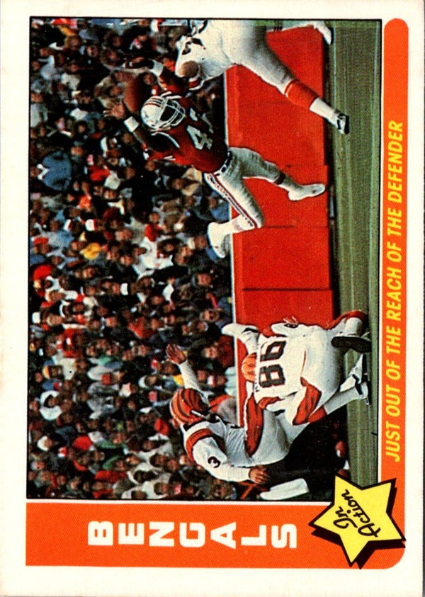 1985 Fleer Team Action Just Out of the Reach of the Defender (1985 Schedule) #12