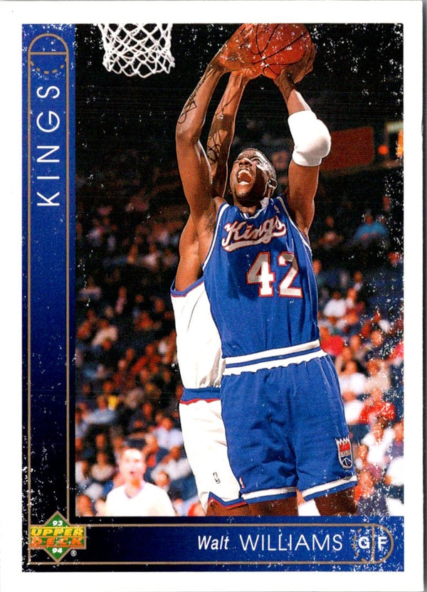 1993 Upper Deck Walt Williams #282