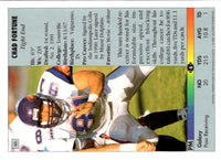 1992 Ultimate WLAF Chad Fortune #46