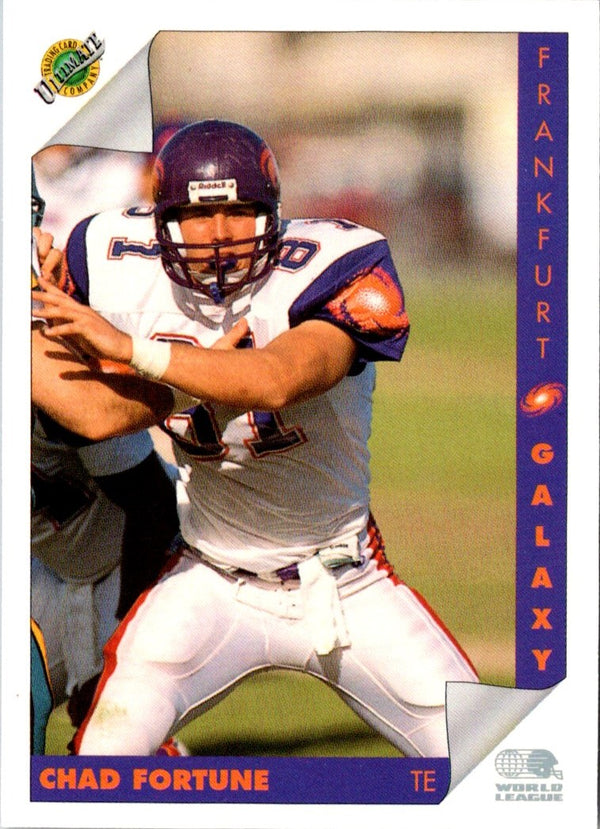 1992 Ultimate WLAF Chad Fortune #46