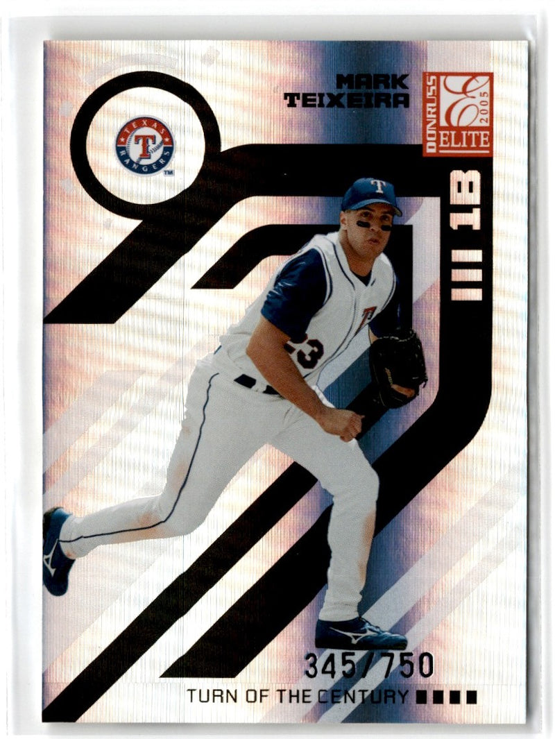 2005 Donruss Elite Turn of the Century Mark Teixeira