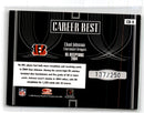 2005 Donruss Elite Career Best Black Chad Johnson