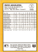 1990 Donruss Best of the AL Rick Aguilera