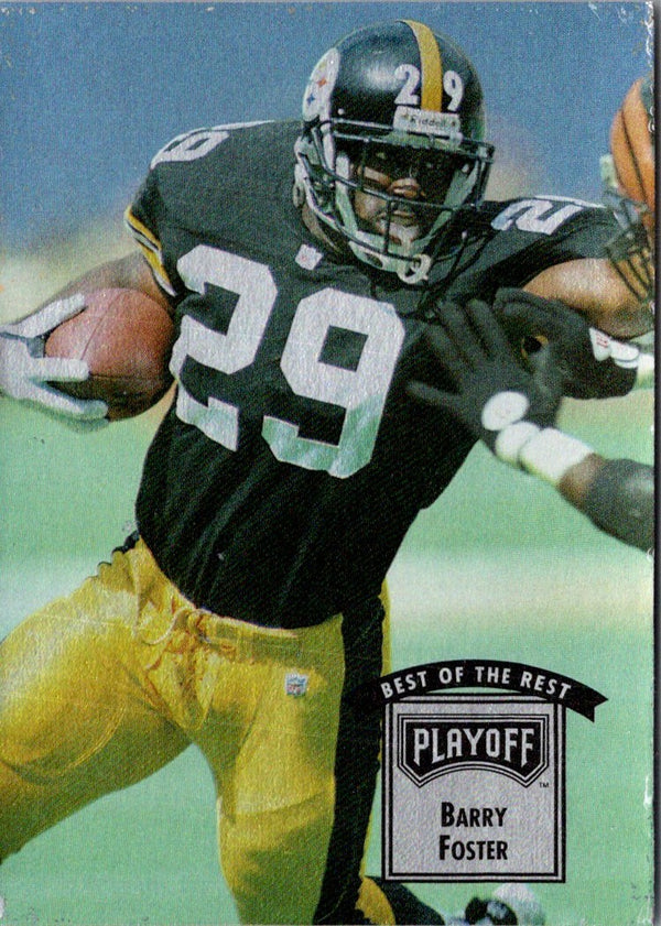 1993 Playoff Contenders Barry Foster #29