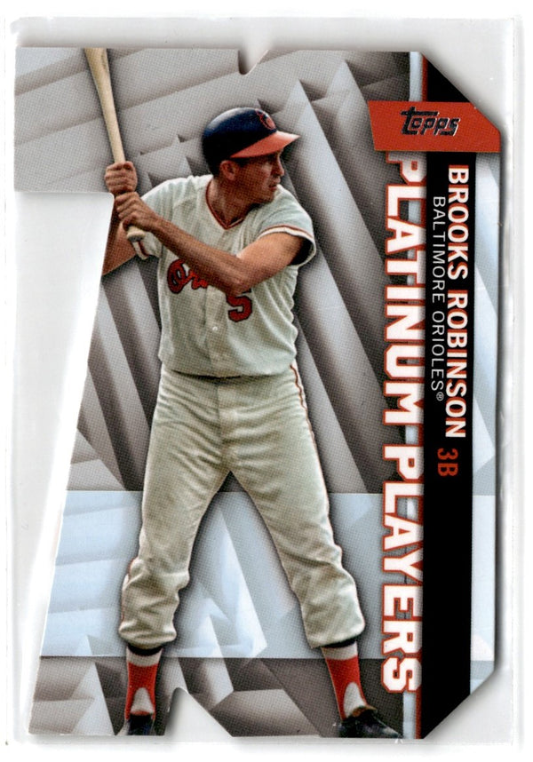 2021 Topps Platinum Players Die Cut Brooks Robinson #PDC-19