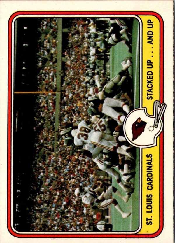 1981 Fleer Team Action St. Louis Cardinals Defense #46