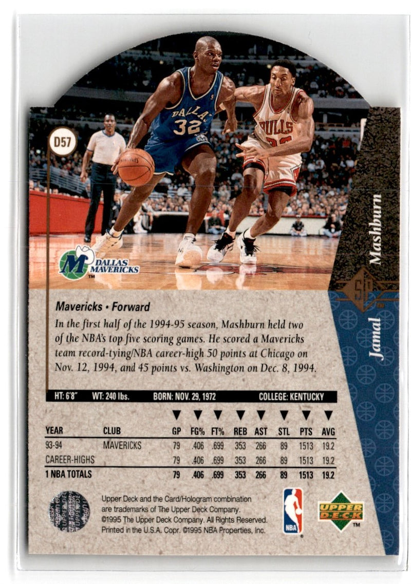 1994 SP Die Cuts Jamal Mashburn