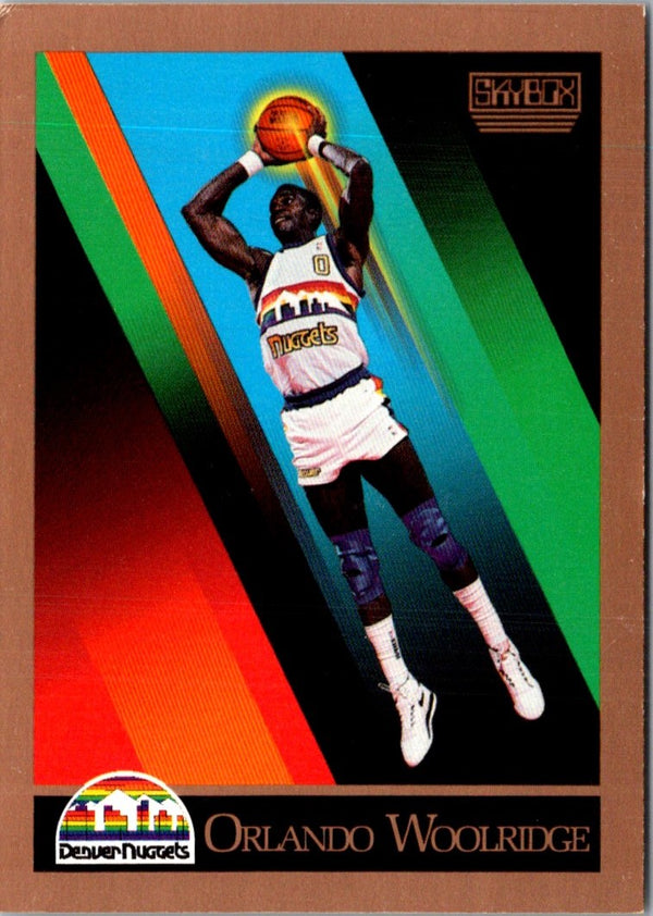 1990 SkyBox Orlando Woolridge #382
