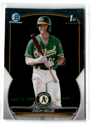 2023 Bowman Chrome Prospects Zack Gelof #BCP-1