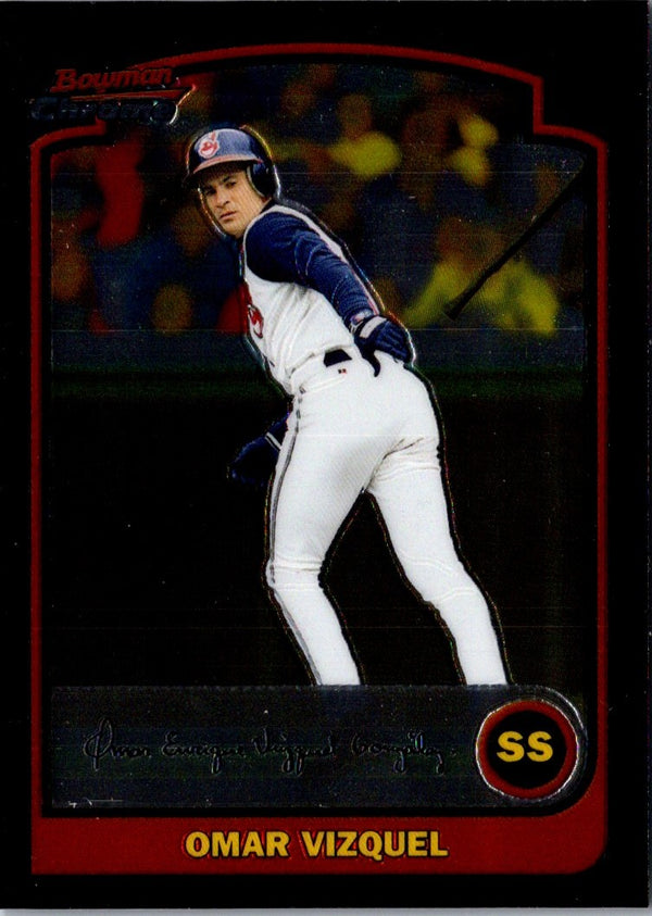 2003 Bowman Chrome Omar Vizquel #9