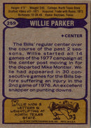 1979 Topps Willie Parker