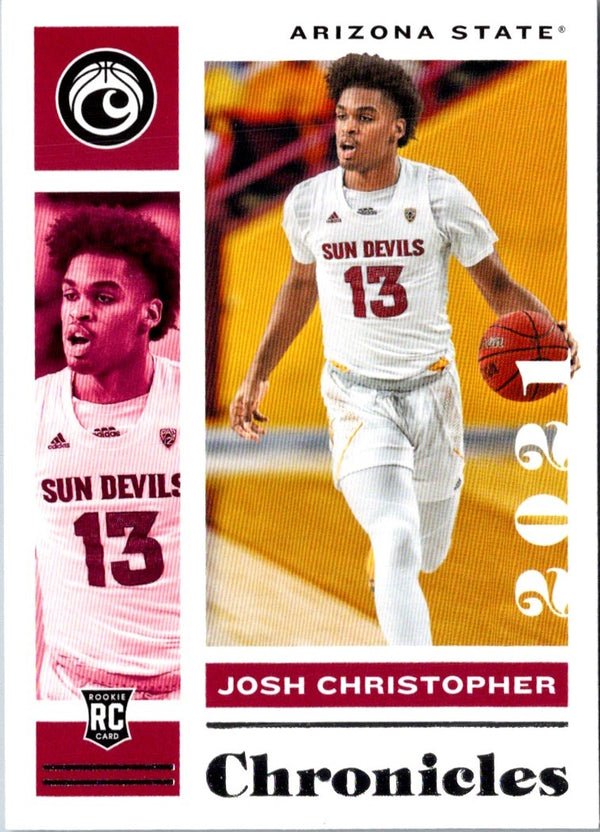 2021 Panini Prizm Draft Picks Red Josh Christopher #22