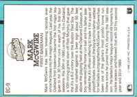 1991 Donruss Bonus Cards Mark McGwire #BC-9