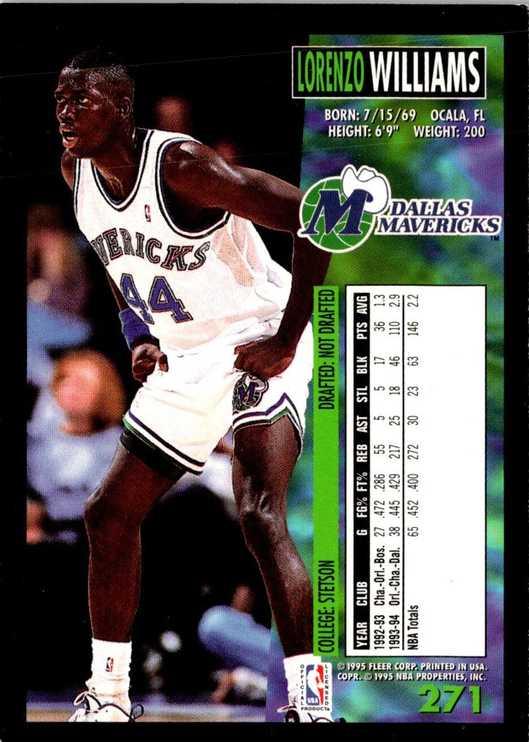 1994 Fleer Lorenzo Williams