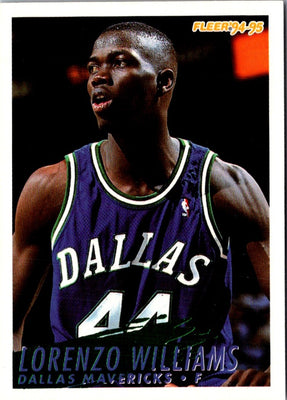 1994 Fleer Lorenzo Williams #271