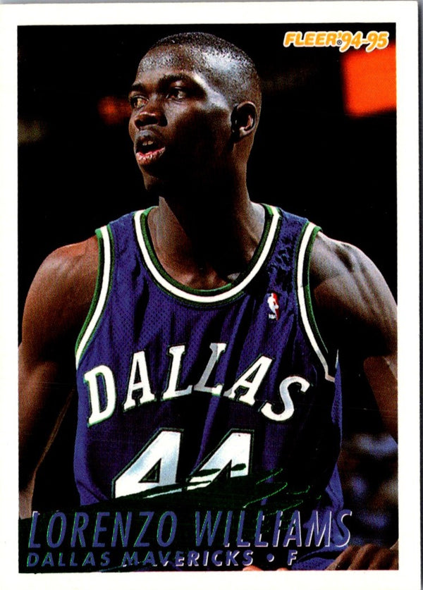 1994 Fleer Lorenzo Williams #271