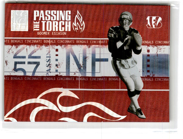 2005 Donruss Elite Passing the Torch Red Boomer Esiason/Carson Palmer #PT-26 439/750