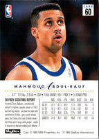 1993 SkyBox Mahmoud Abdul-Rauf #60