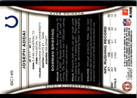 2008 Bowman Chrome Joseph Addai #BC145