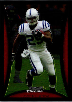 2008 Bowman Chrome Joseph Addai #BC145