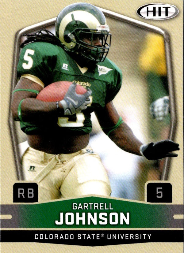 2009 SAGE HIT Gartrell Johnson #95