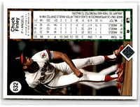 1989 Upper Deck Chuck Finley #632