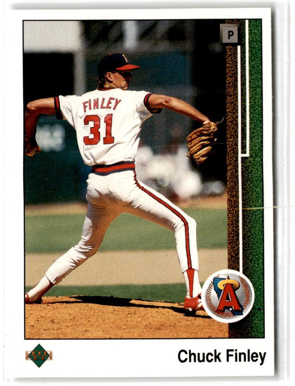 1989 Upper Deck Chuck Finley #632