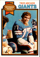 1979 Topps Troy Archer
